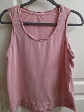 Freely By Pink Scoop Neck Tank Top